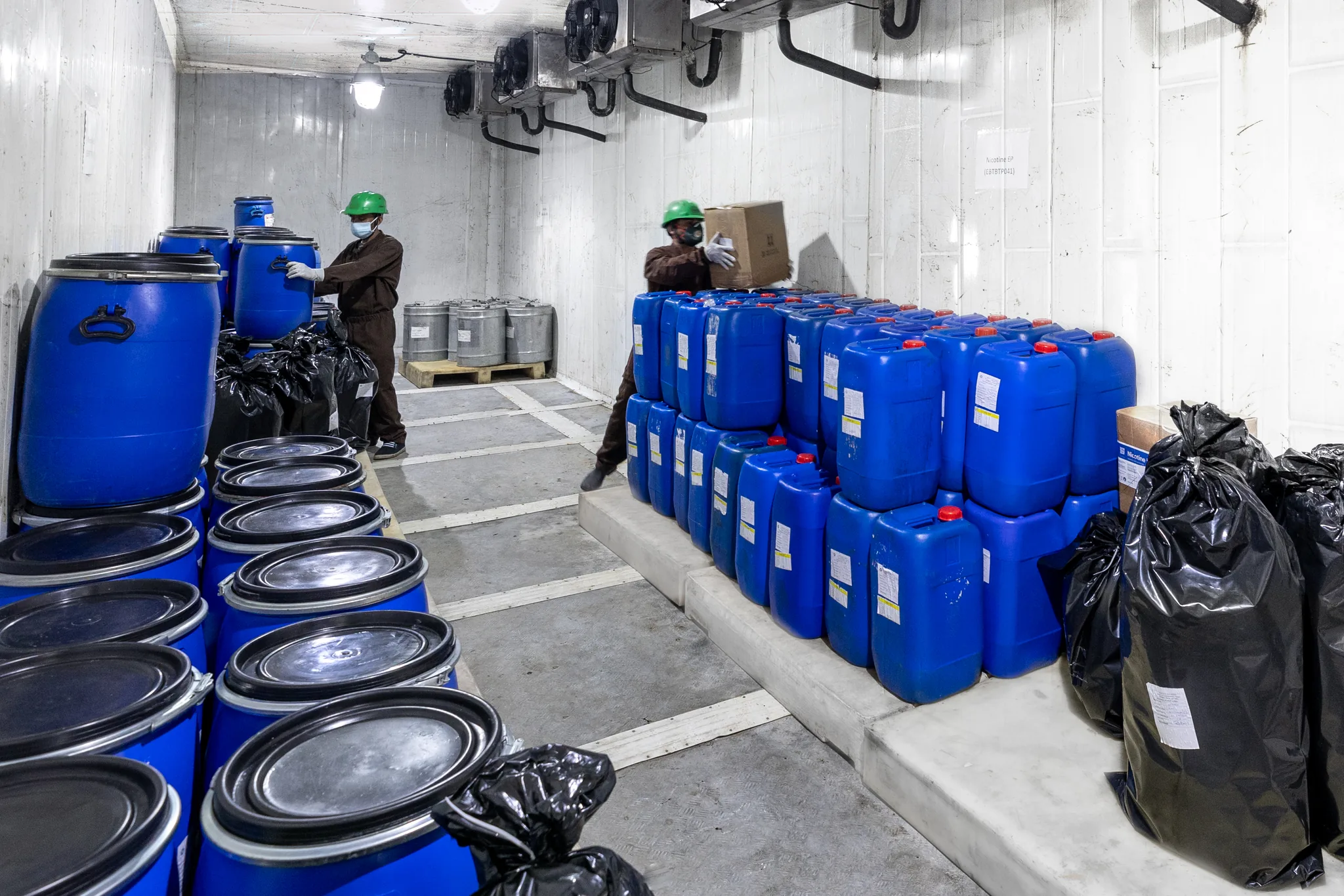 Temperature-controlled storage